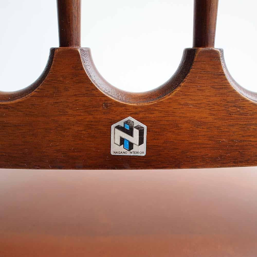 70's ナガノインテリア クラシカル ダイニングチェア A ZR24300 70's