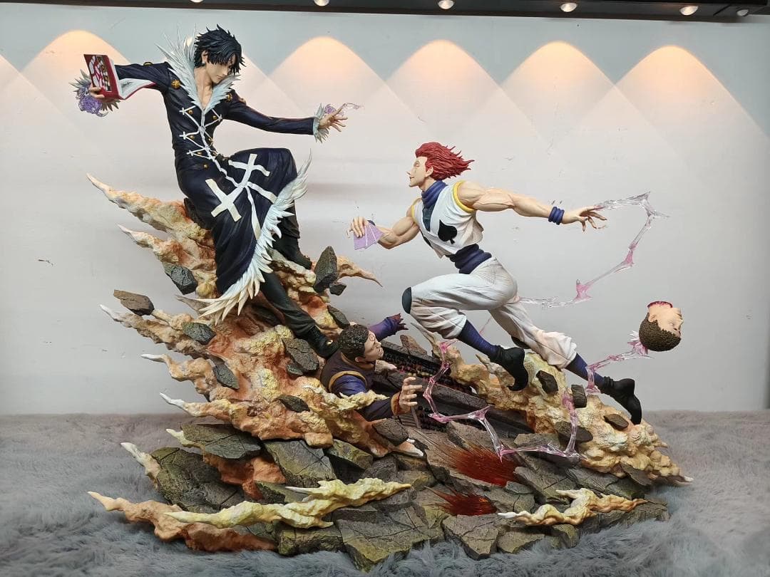 ハンター × ハンター 西索とクロロの対決 樹脂 彫刻 フィギュア - メルカリ