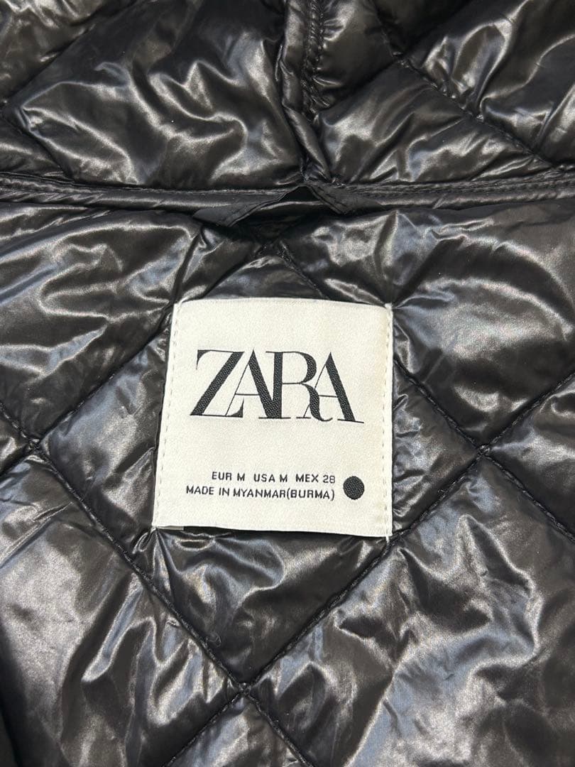 ZARA LIMITED EDITION オーバーサイズキルティングポンチョ撥水 - メルカリ