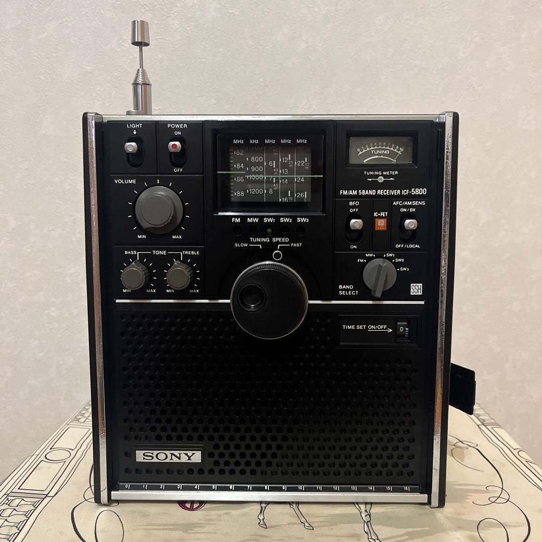 動作美品！○スカイセンサ－ 5800 ○昭和のBCL傑作機！ - メルカリ