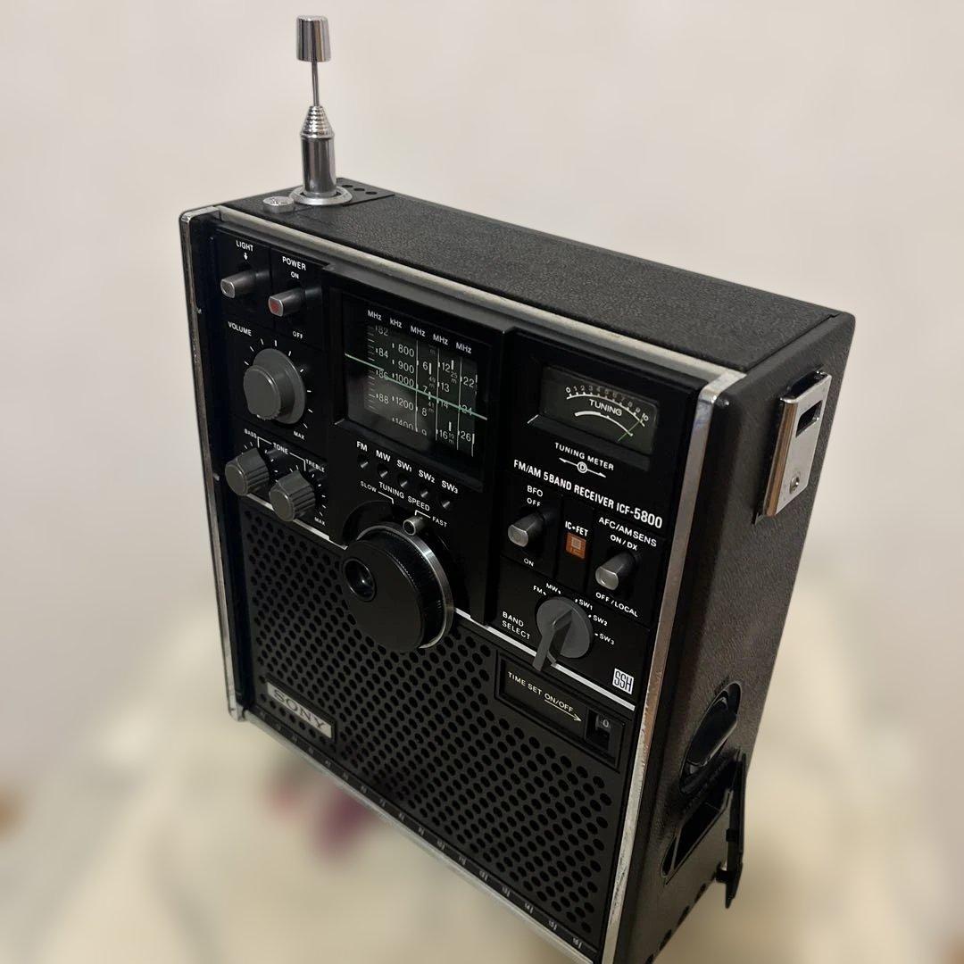 動作美品！○スカイセンサ－ 5800 ○昭和のBCL傑作機！ - メルカリ