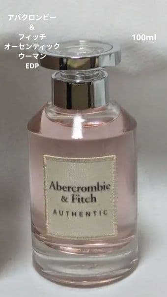 希少アバクロンビー＆フィッチオーセンティックウーマンオードパルファム100ml アバクロンビー＆フィッチ ABERCROMBIE&FITCH オーセンティック ハー