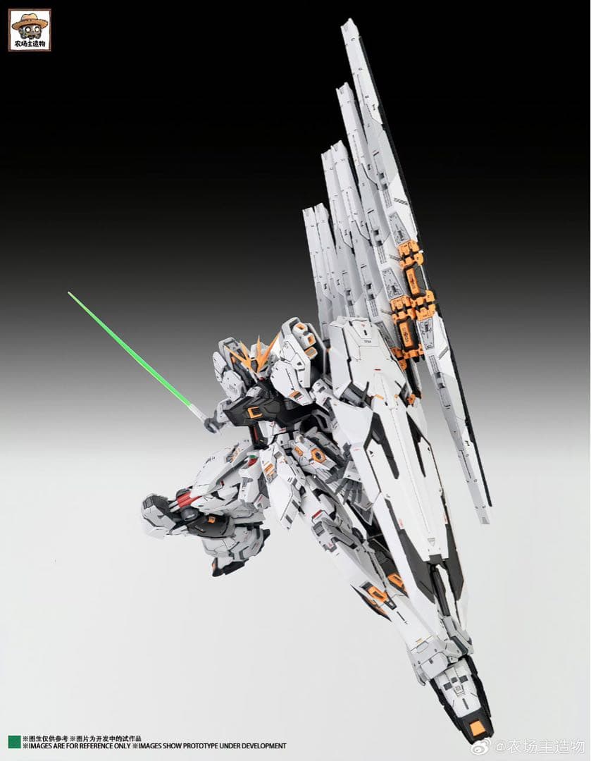 新品1/100 MGEX級νガンダム 海外スタジオ正規品 - メルカリ