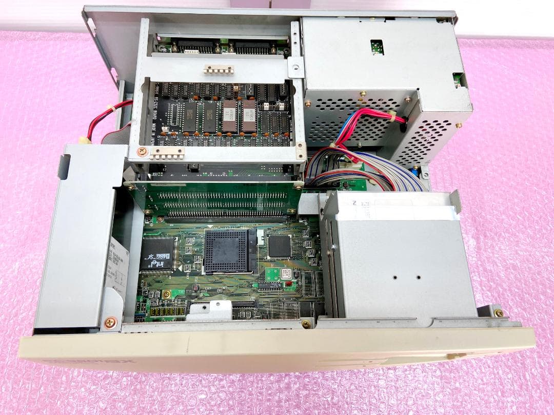 【動作確認済】希少！NEC PC-9801BX/U2 3.5FDD×2