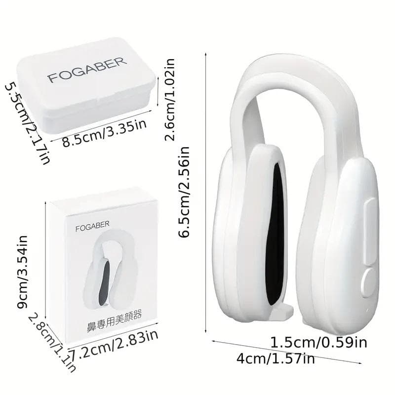 U字型鼻クリップ鼻プチ、美容整形プロテーゼ3段階レベル 男女兼用 充電