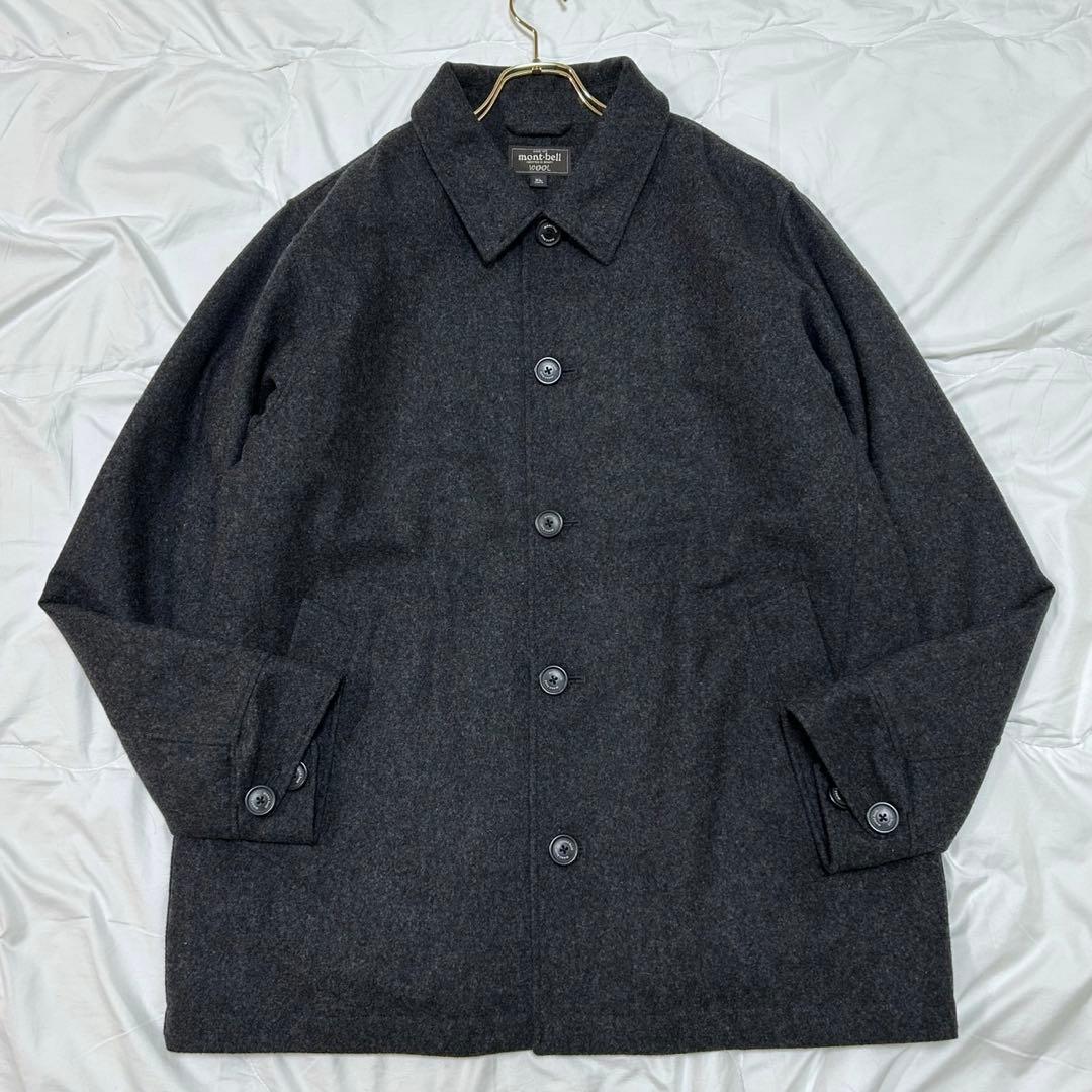 美品 mont-bell モンベル ウール トラベルコート 2101105 XL - メルカリ