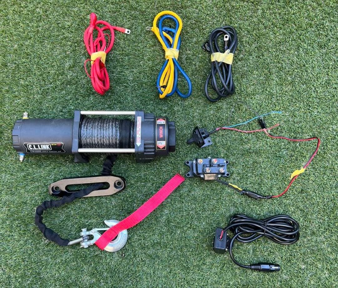 超美品！　C.L.LINK シーエルリンク　ウインチ　ジムニー　軽トラ　リモコン