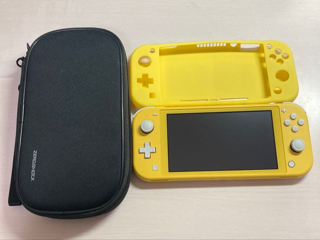 Nintendo Switch lite 本体　イエロー　カバー　ケース　セット 楽天市場】Switch lite スイッチライト 本体 ケース ハードケース 本体