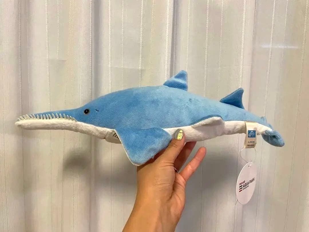 マクセルアクアパーク品川 限定グッズ ノコギリエイ ぬいぐるみ 水族館