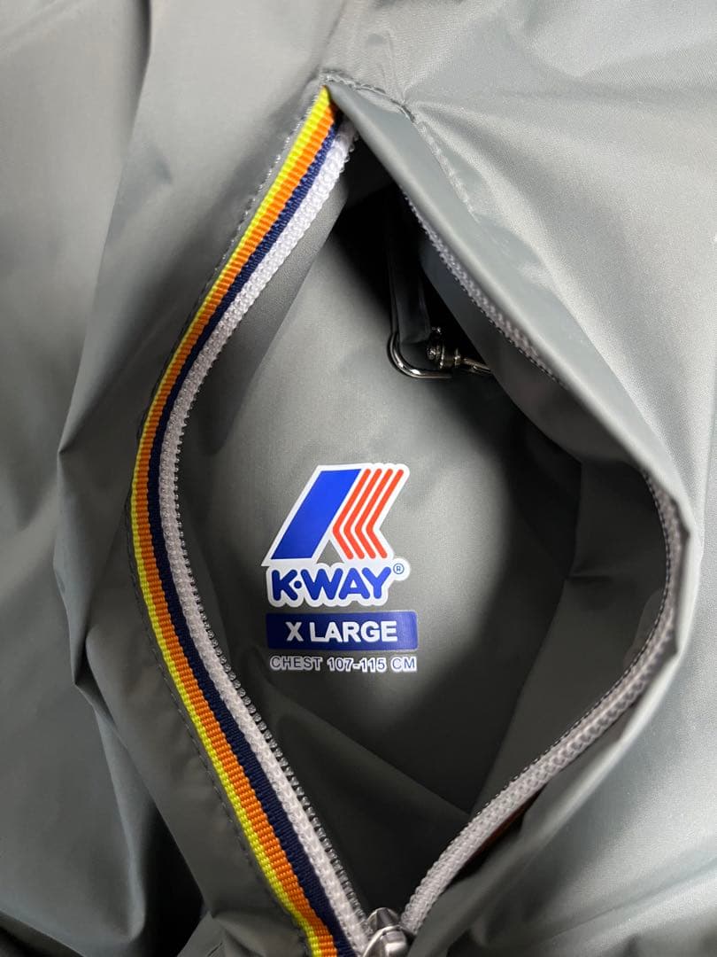 美品✨K-WAY リバーシブル ナイロンジャケット 上杉柊平youtubeで紹介