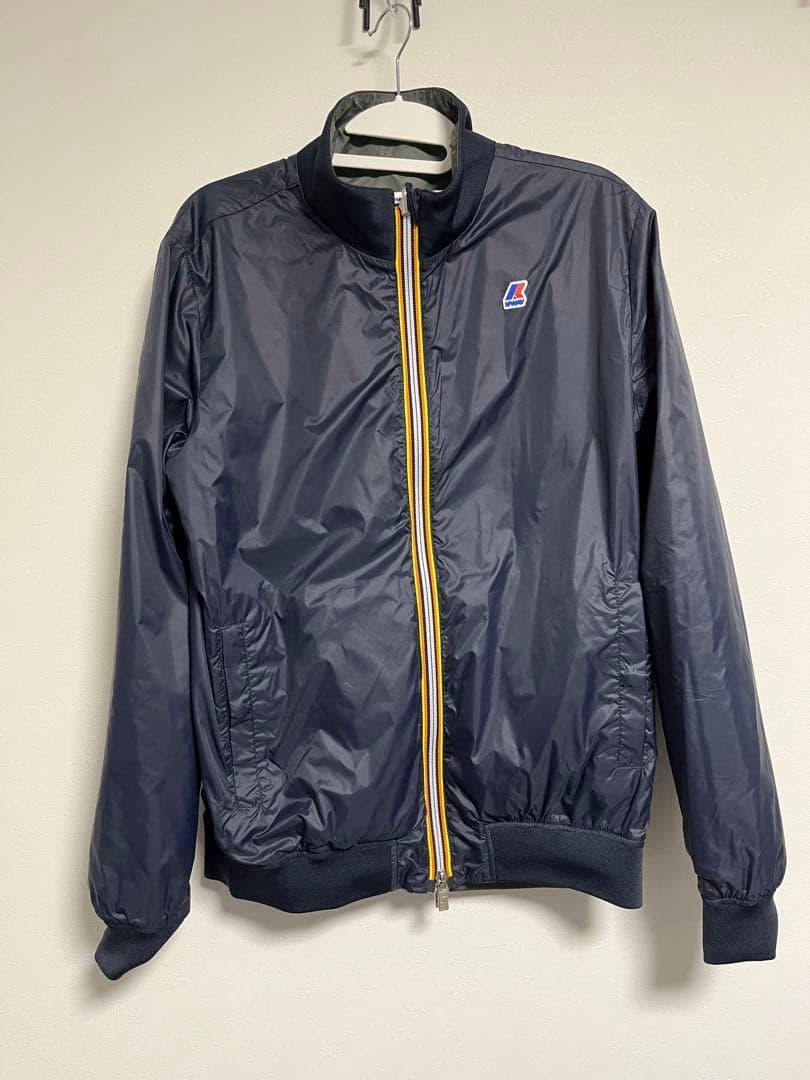 美品✨K-WAY リバーシブル ナイロンジャケット 上杉柊平youtubeで紹介