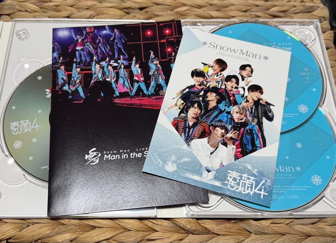 素顔4  Man盤　DVD3枚組