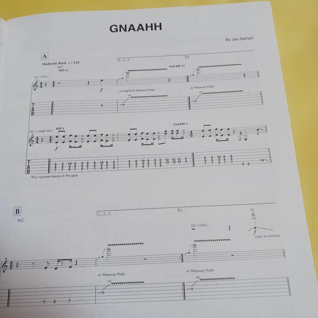 輸入楽譜JOE SATRIANI IS THERE LOVE IN SPACE？ - メルカリ