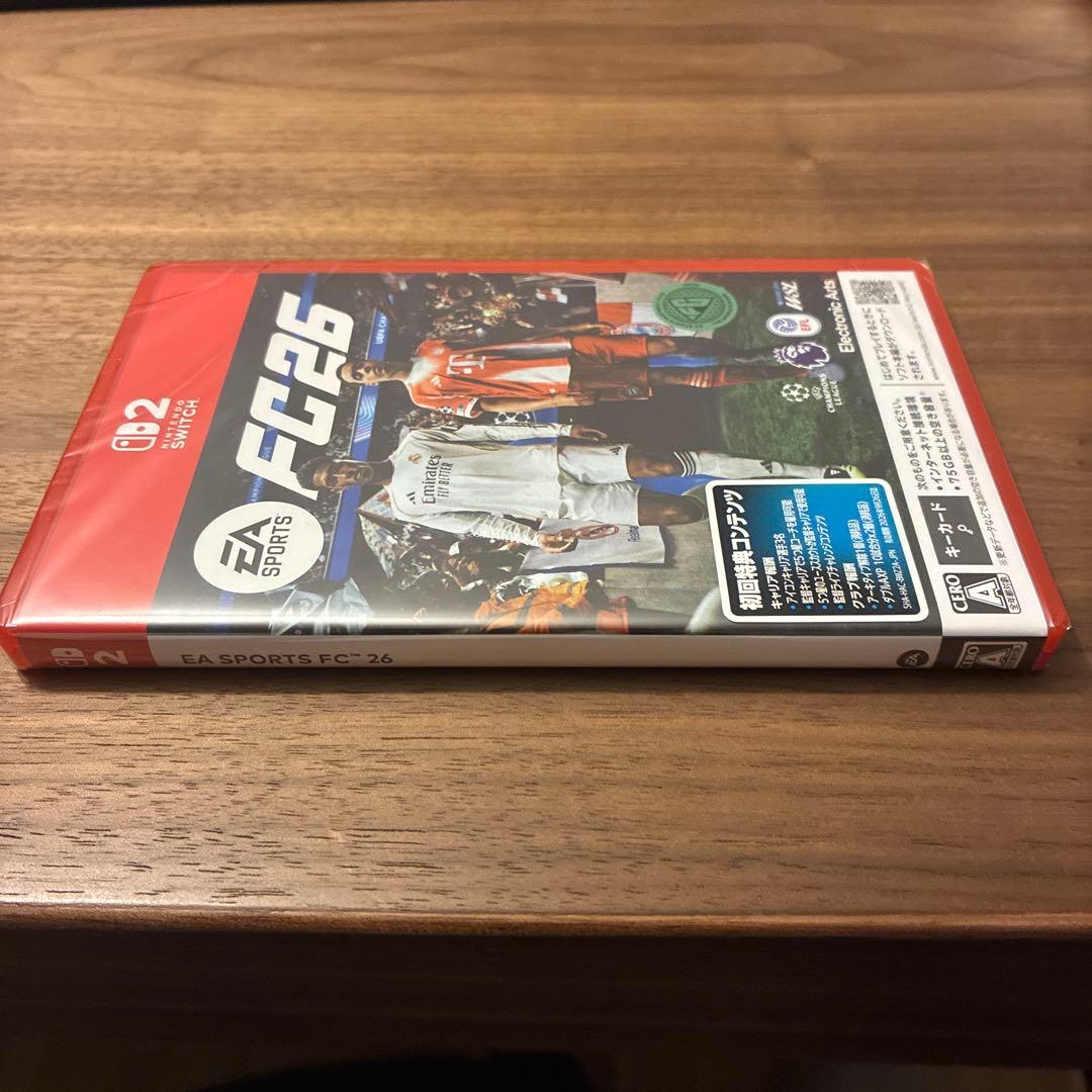 新品未使用 FC26 Nintendo Switch2 ソフト パッケージ版 - メルカリ