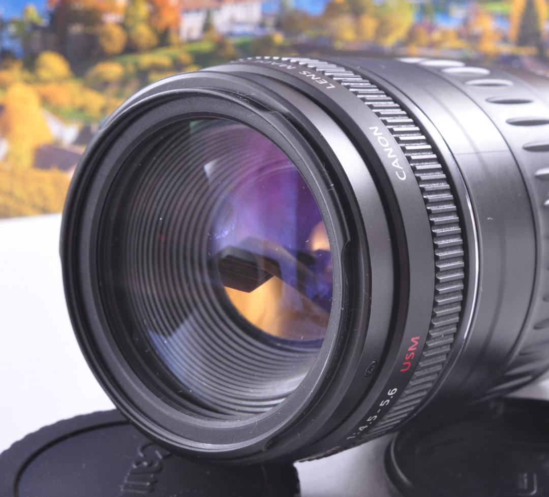 Canon EF 90-300mm USM フード付キヤノン 望遠ズーム 整備済
