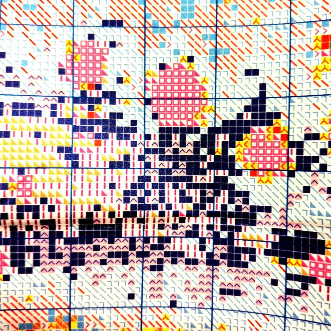 クロスステッチキット ゴッホ「ローヌ川の星月夜」 印刷あり 30×40