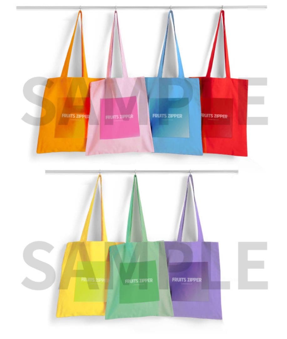 FRUITS ZIPPER 仲川瑠夏 OSHI API Tote bag - メルカリ