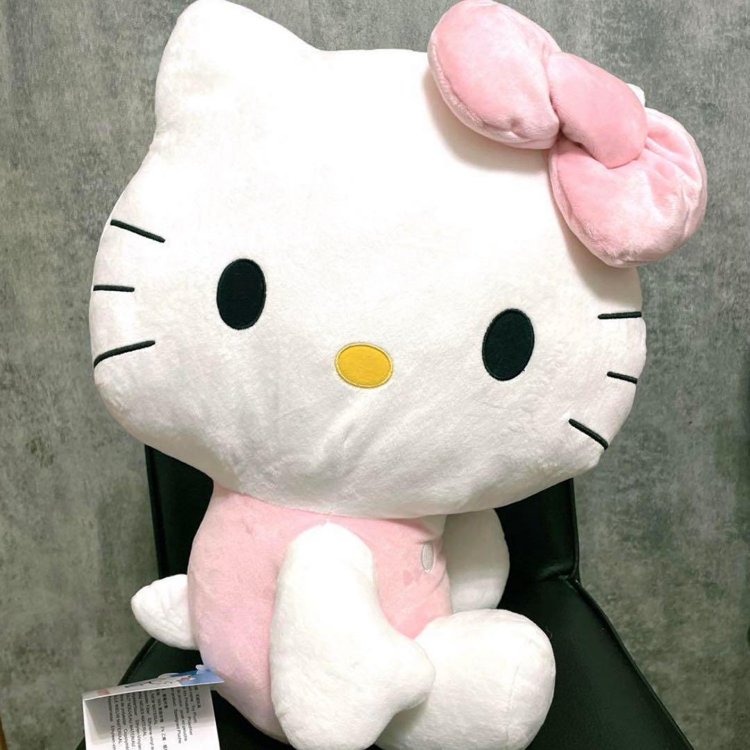 ハローキティ キティちゃん ぬいぐるみ 巨大 BIG スーパーラージ 平成