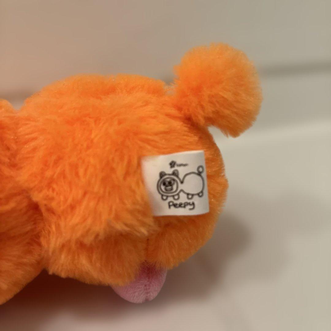 peepy ぬいぐるみ ピーピー Itemlabel オレンジキャット - メルカリ