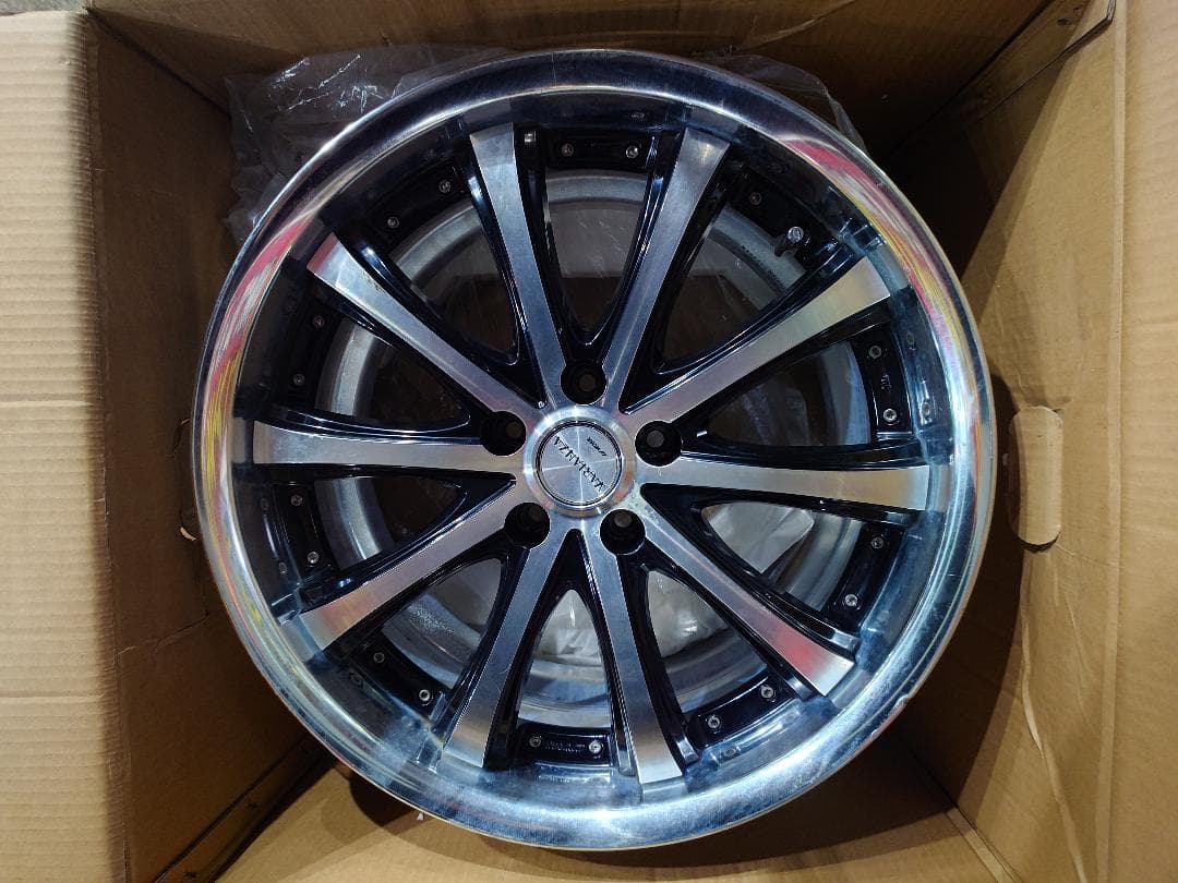 30アルファード， ハリアー，CX-5に! Varianza 19×8J 4本 まもなく