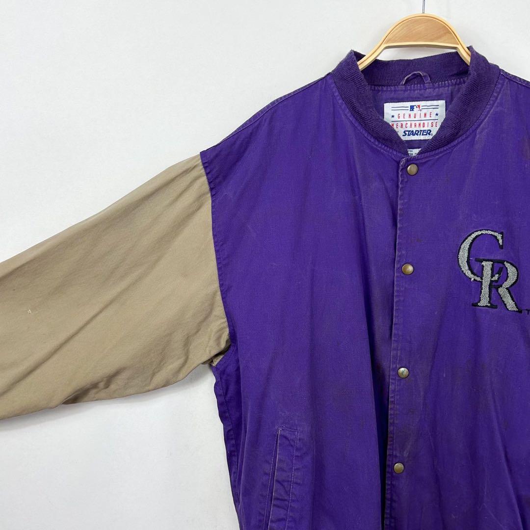 MLB コロラド ロッキーズ STARTER 刺繍ロゴ スタジャン S101b - メルカリ