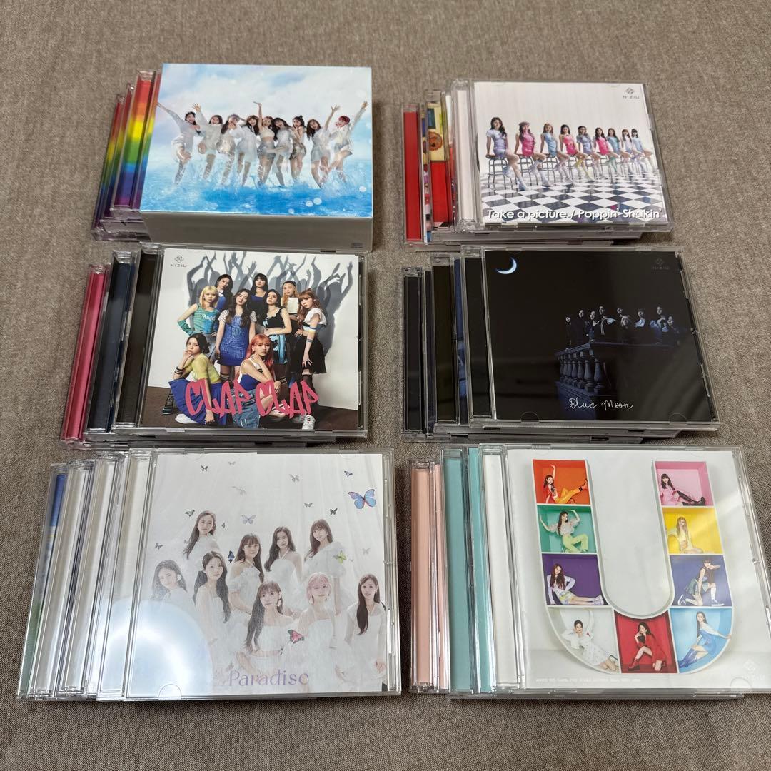 NiziU CD シングル アルバム 3形態 - メルカリ