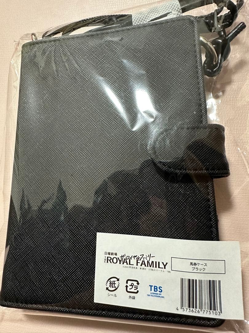 ザ・ロイヤルファミリー×SHIPS 馬券ケース ポーチ 限定 ブラック