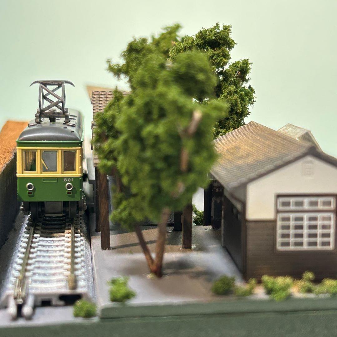 ♥YOU♥様 ご予約品 江ノ電 江の島 極楽寺駅 鉄道ジオラマ Nゲージ
