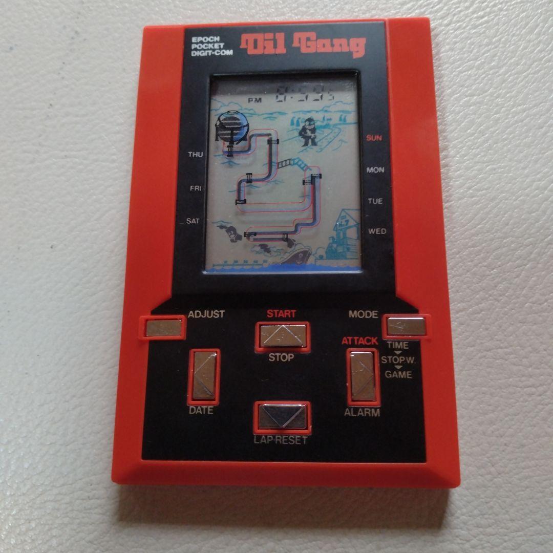 稼働品】コレクションに1982年オイルギャング エポック社 ゲーム