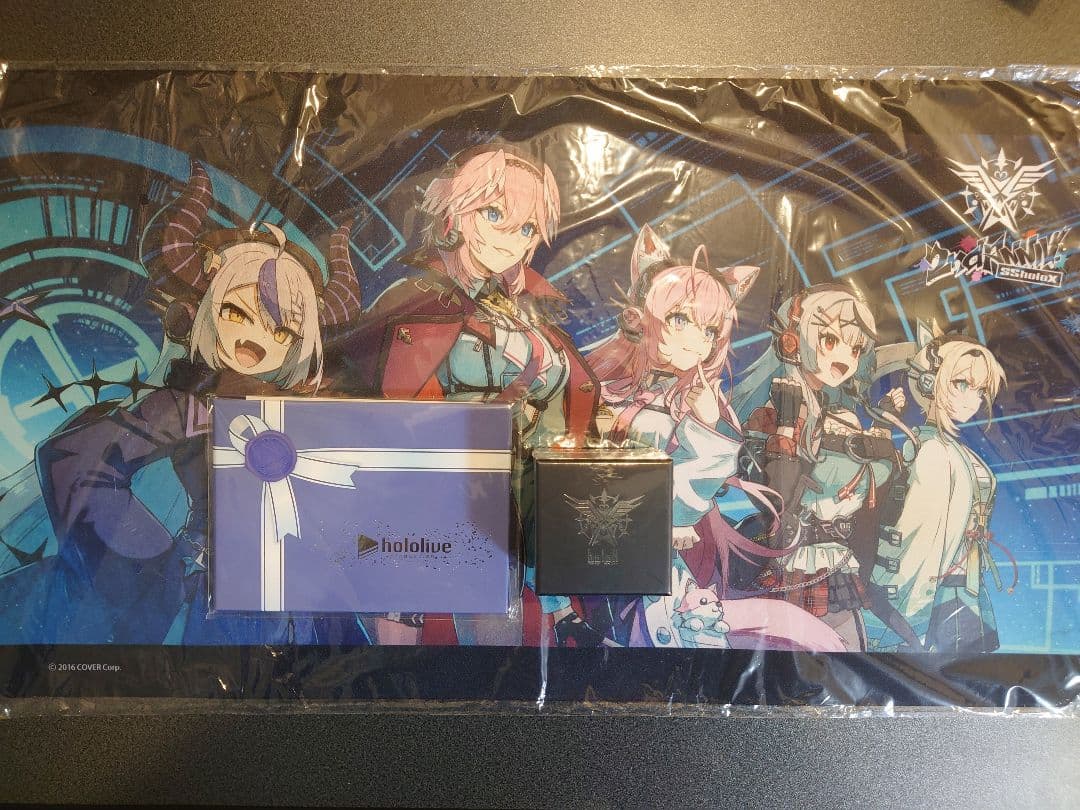 hololive ラバーマット、モチーフキーホルダー、ブロマイドケース holo_holoX_3th_banner_JP_6_med