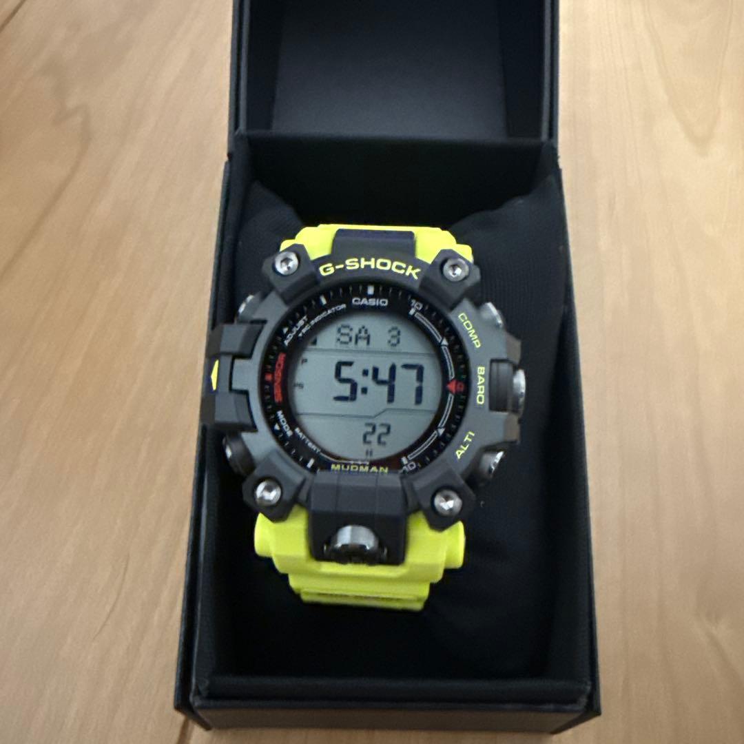 時計 G-SHOCK Mudman GW-9500MRY-1A9JF G-SHOCK マッドマン レスキューイエロー GW-9500MRY-1A9JF メンズ 電波