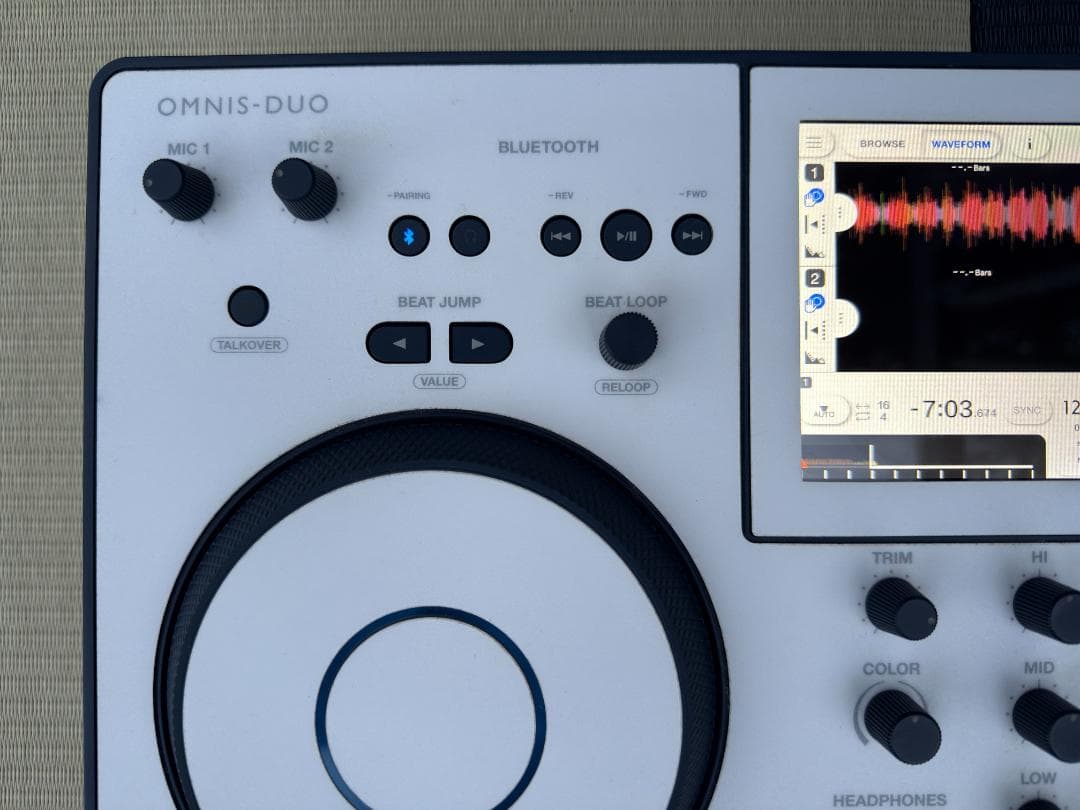 美品｜ケース付】 OMNIS-DUO｜バッテリー駆動・スタンドアロンDJ
