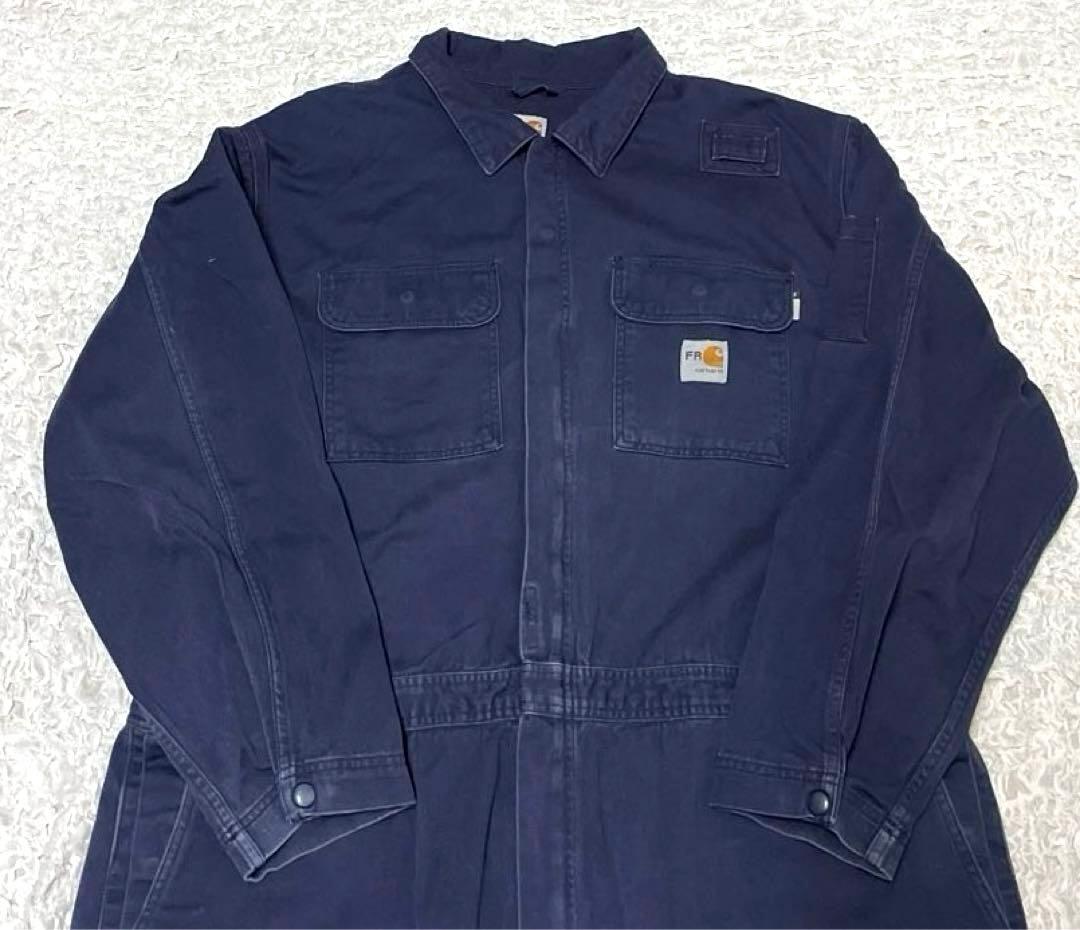vintage】希少 CARHARTT カーハート つなぎ ネイビー 米津玄師 - メルカリ