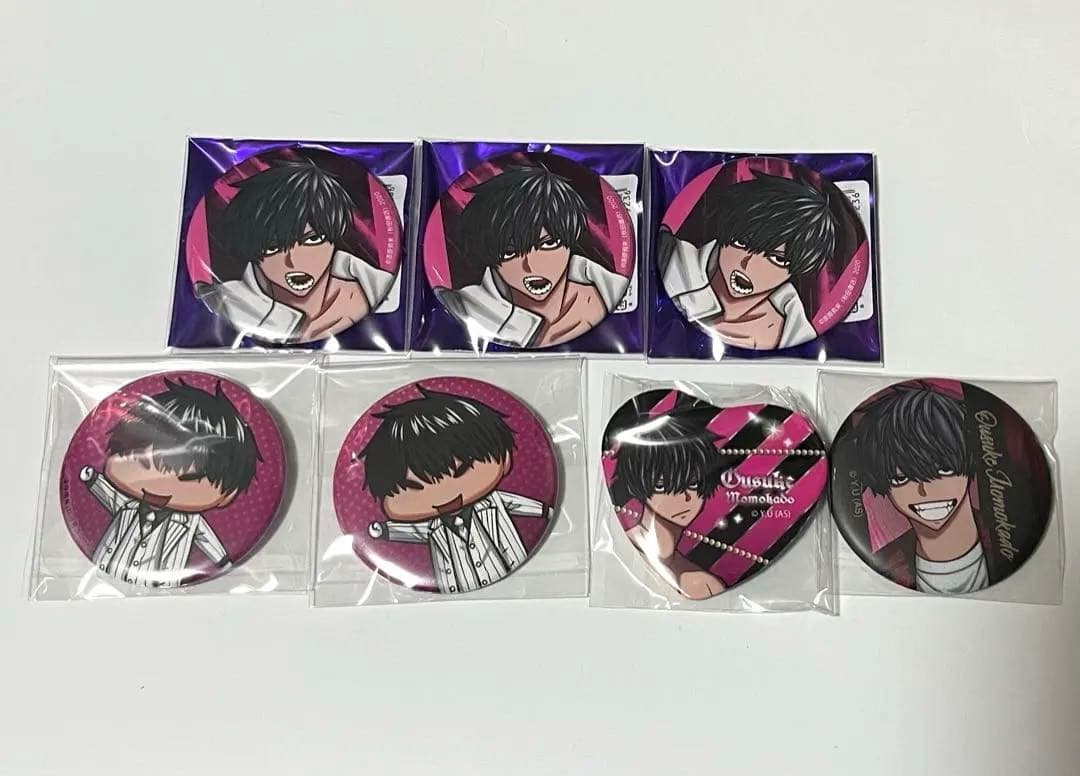 桃源暗鬼 メイド 桃角桜介 ホログラム缶バッジ 桃角桜介 ホログラム缶