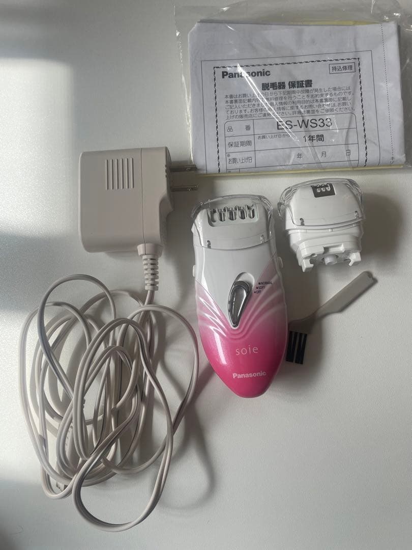 パナソニック ES-WS33-P 脱毛器 soie（ソイエ） - メルカリ