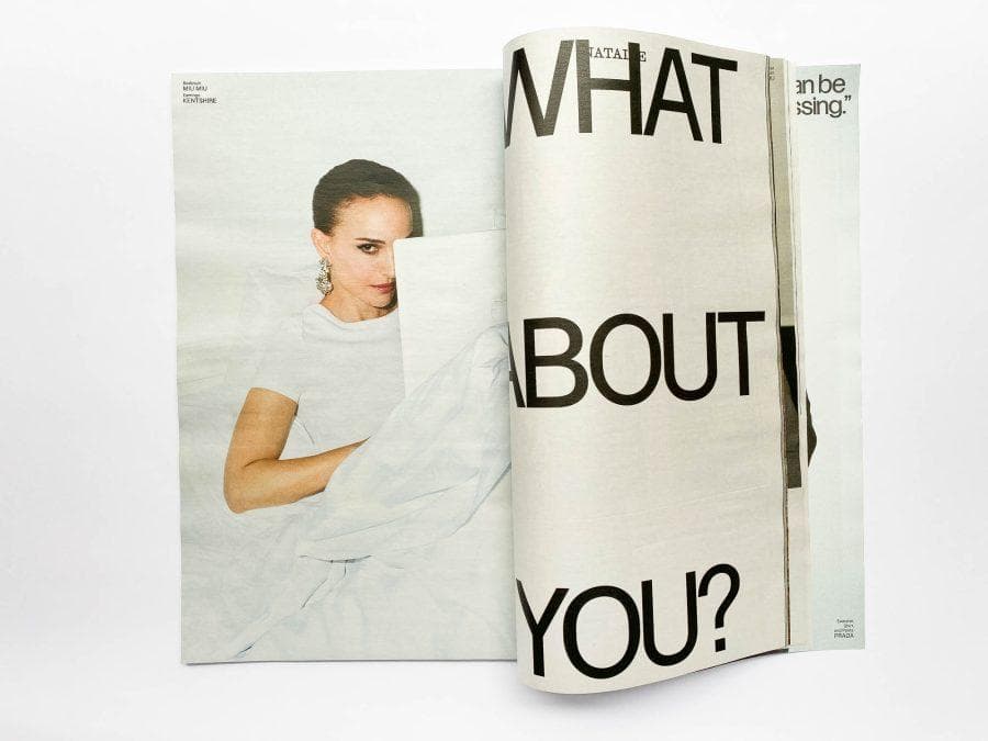 ナタリー ポートマン ☆レア洋書 INTERVIEW #560 - メルカリ