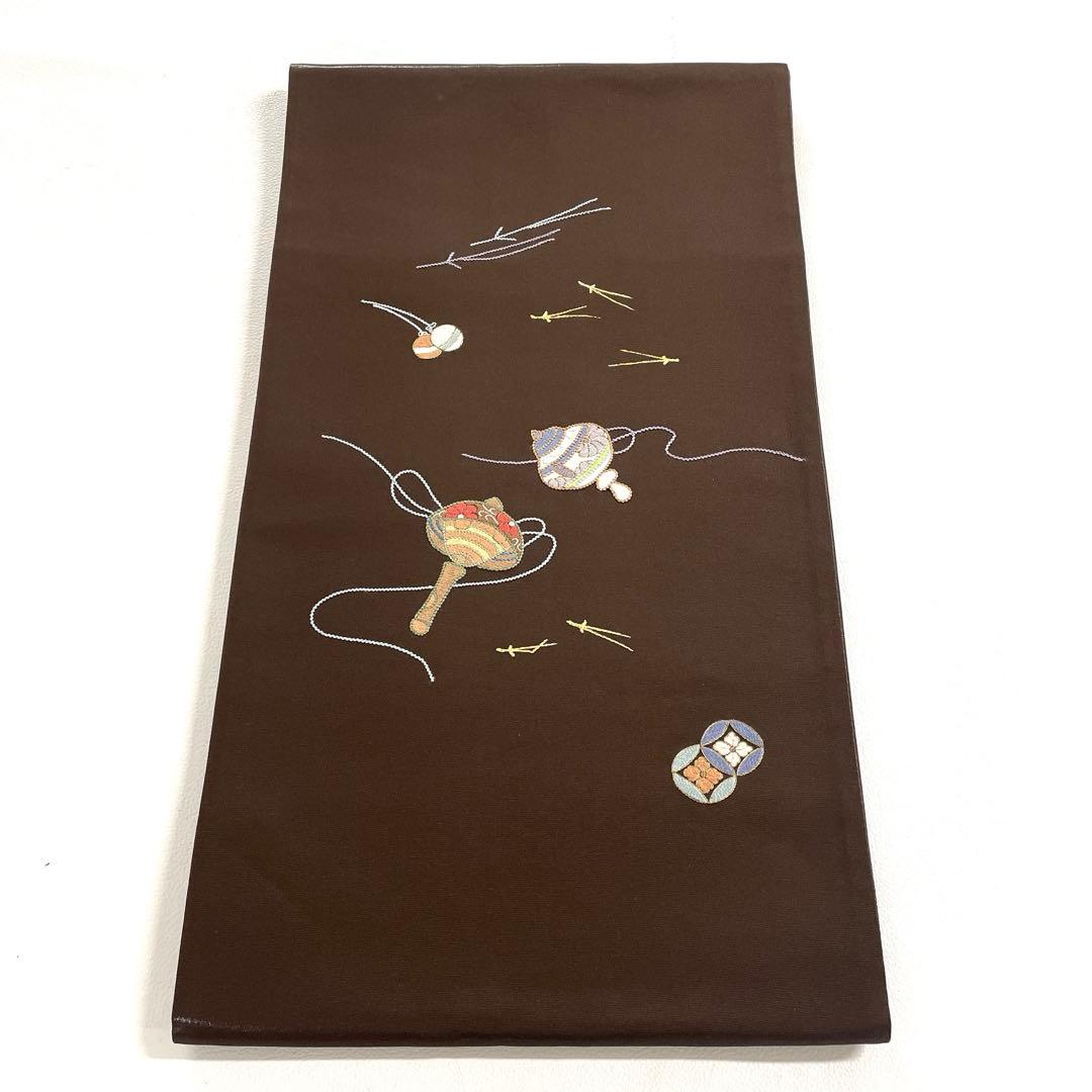 専用帯5900 5714 二点セット ●高級 正絹 駒刺繍 袋帯 28日23時迄！” 【25周年セール】 【鷹ヶ峰 しょうざん】 特選本手加工