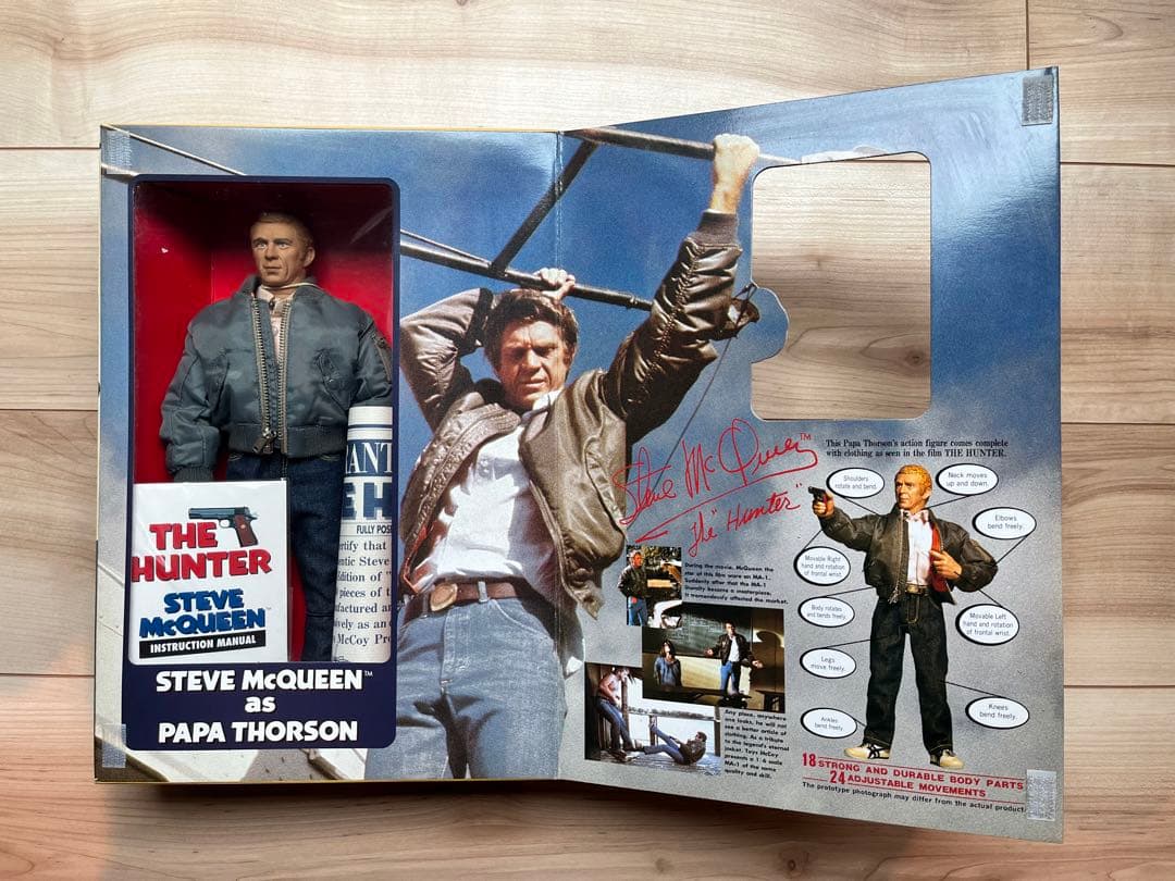 トイズマッコイ製 スティーブマックイーン HUNTER 2000体限定 オマケ付