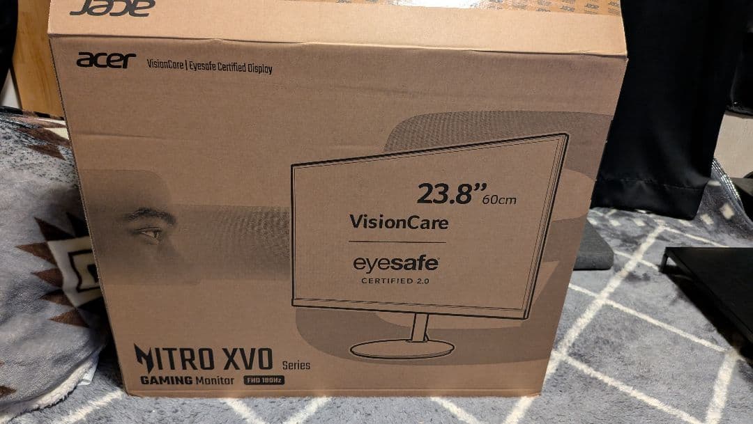 Acer 180Hz ゲーミングモニター 23.8型 IPS 0.5ms