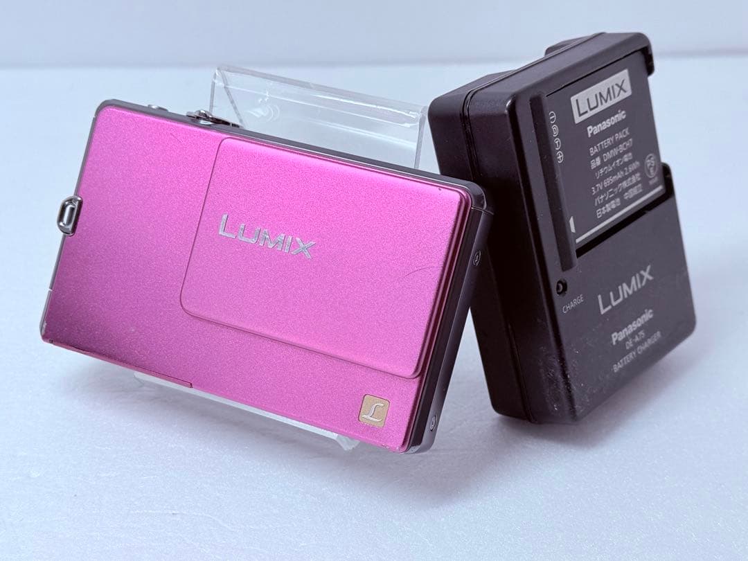 LUMIX DMC-FP1 ピンク 動作確認済 コンデジ スクエアデザイン Amazon | パナソニック デジタルカメラ ルミックス ピンク DMC-FP1-P