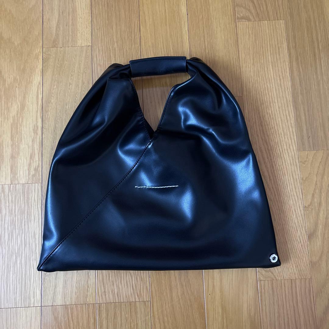 Maison Margiela ブラック ハンドバッグ mm6 ミニ エムエムシックス メゾンマルジェラ ハンドバッグ ジャパニーズバッグ