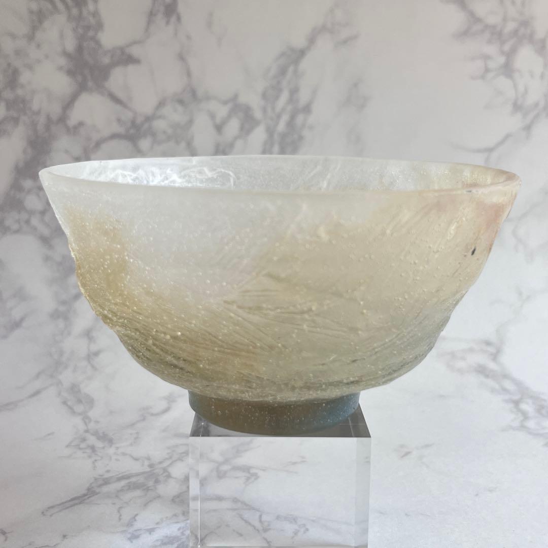 Daum France パートドヴェール ボウル 抹茶茶碗 ORPHEE 未使用 - メルカリ