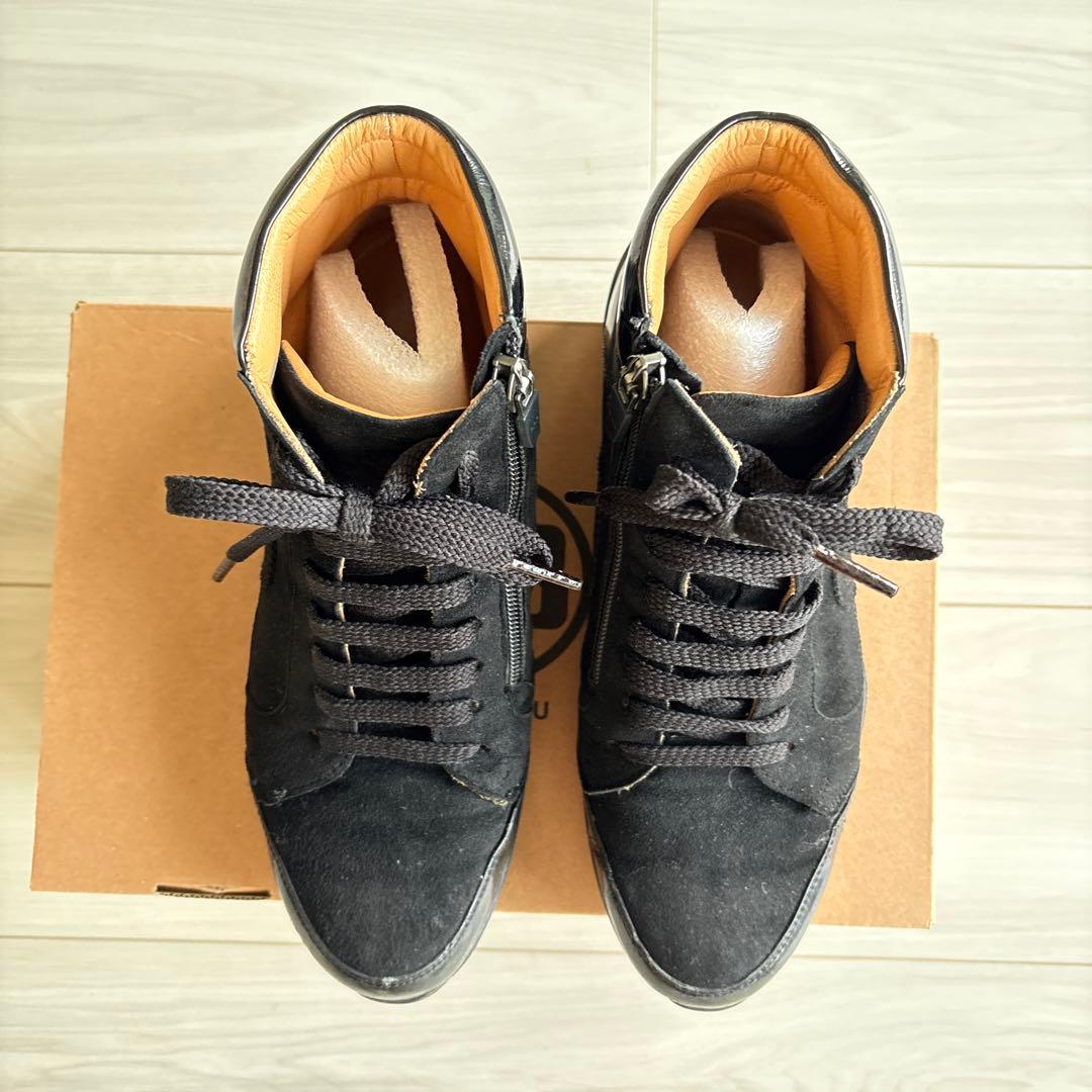 BENESU ベネシュ スエードブーツ 黒 23cm - メルカリ