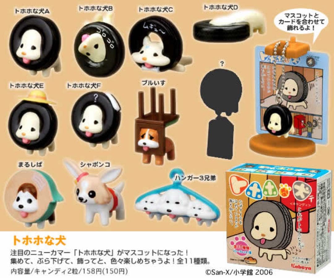 平成レトロ 2006年製 トホホな犬 2個セット - メルカリ