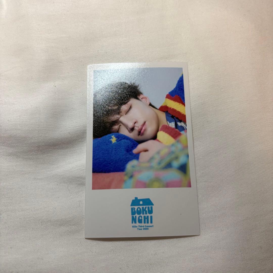 ICEx 志賀李玖 おやすみチェキ風トレカ - メルカリ