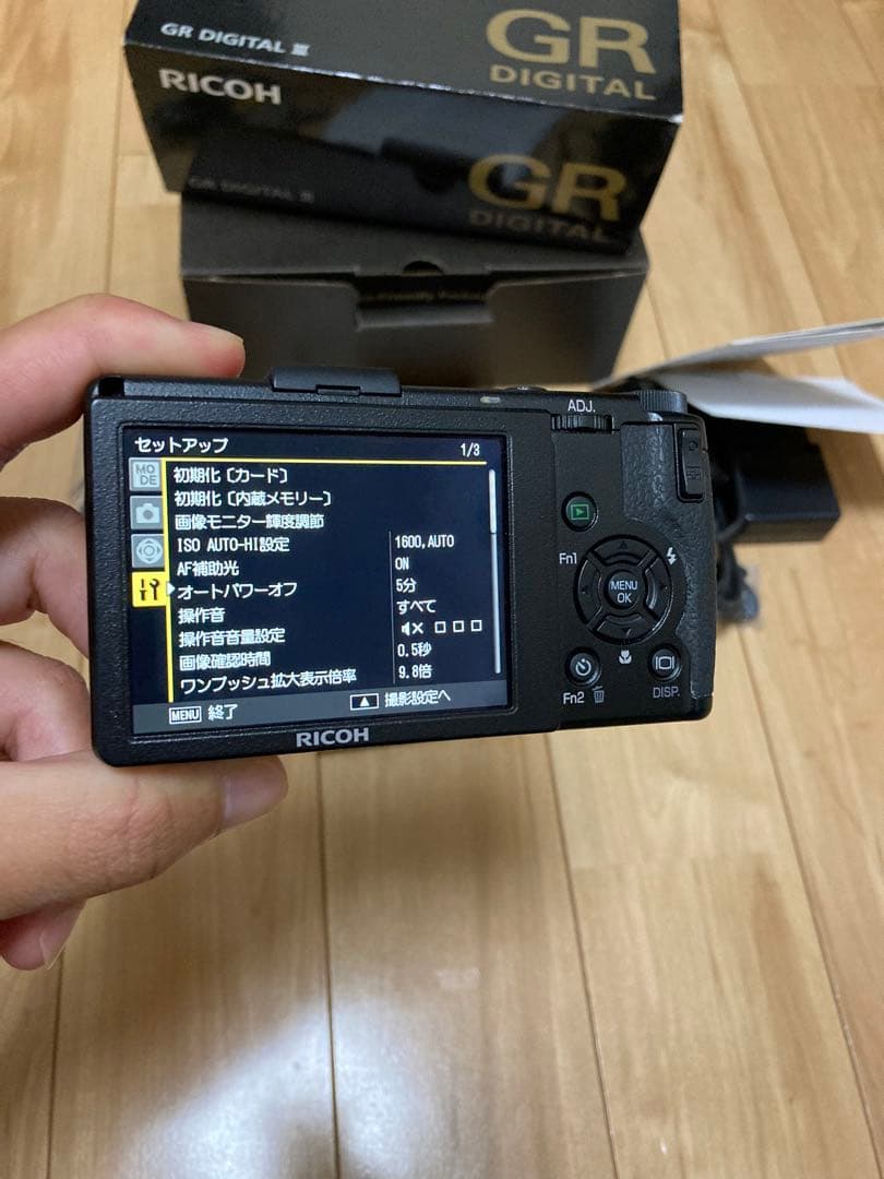 極美品 RICOH GR DIGITAL III《 元箱付》