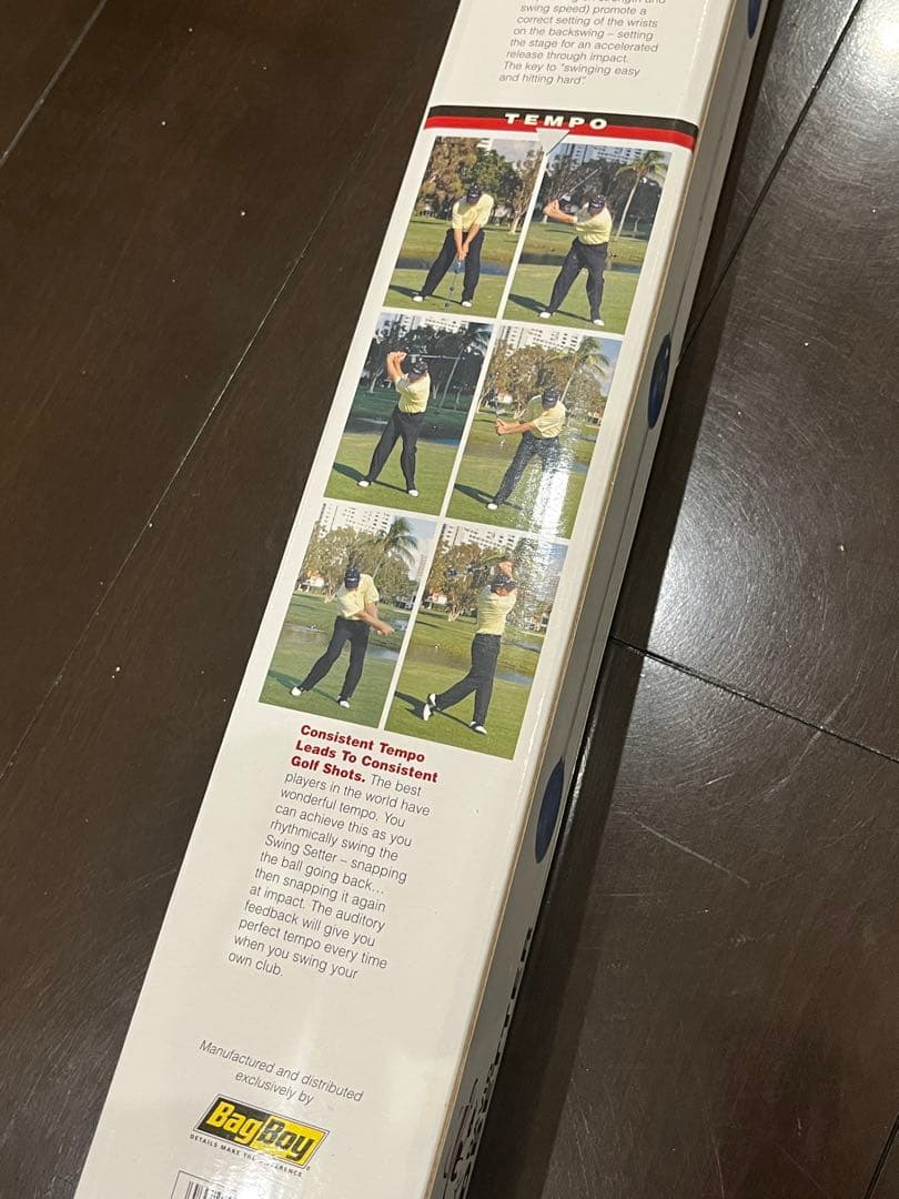 未使用箱入り】スイングセッター☆練習器具☆ 日本語説明書&DVDつき