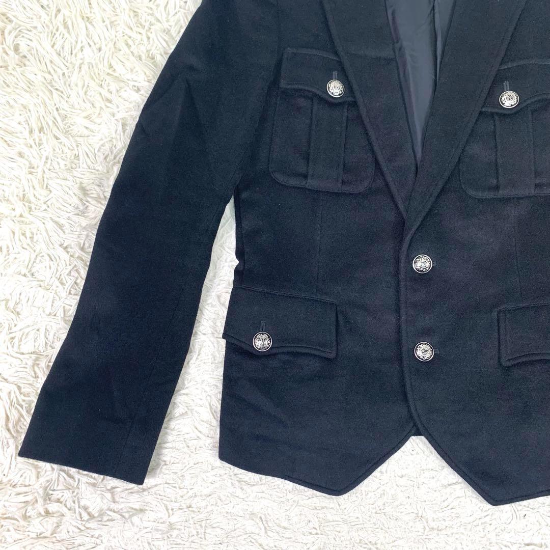 ジョンローレンスサリバン ナポレオンジャケット アンゴラ 亀梨和也