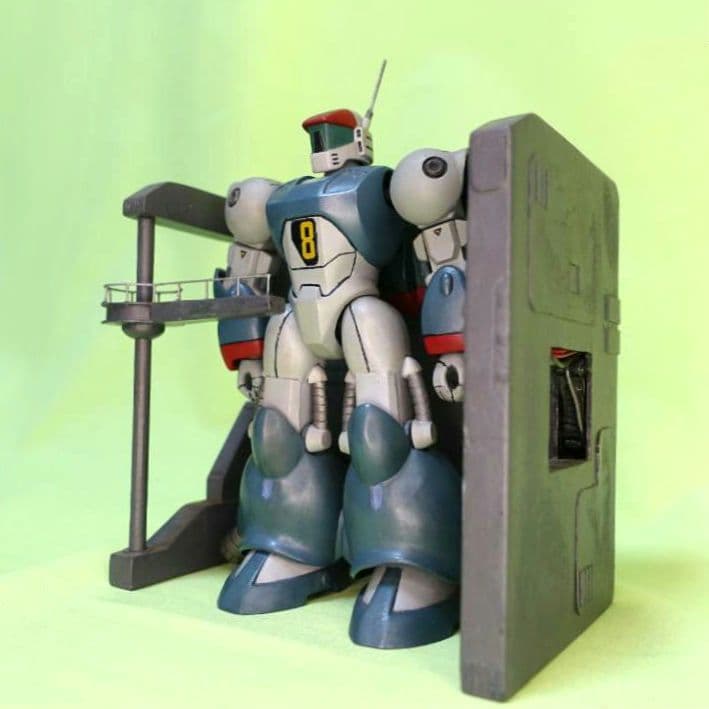 全塗装完成品】1/144 ラウンド・バーニアン・バイファム ／整備