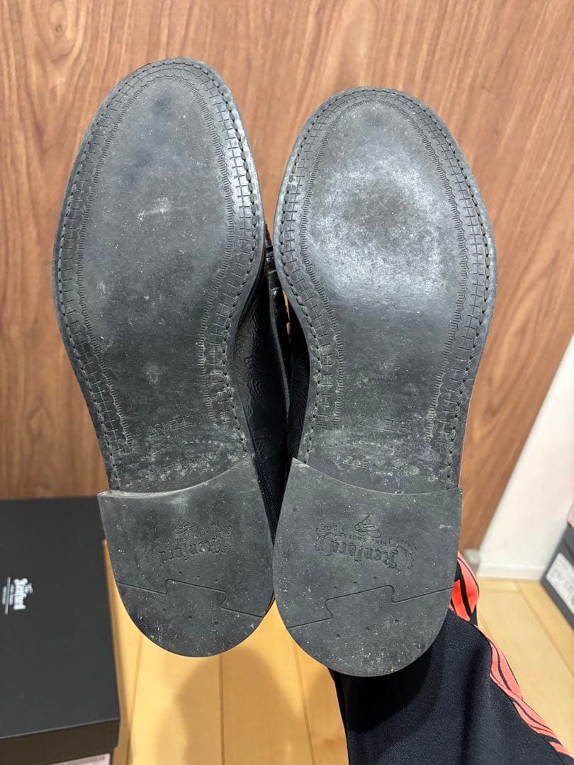 Kenford ペイズリー総柄ローファー　26.5cm